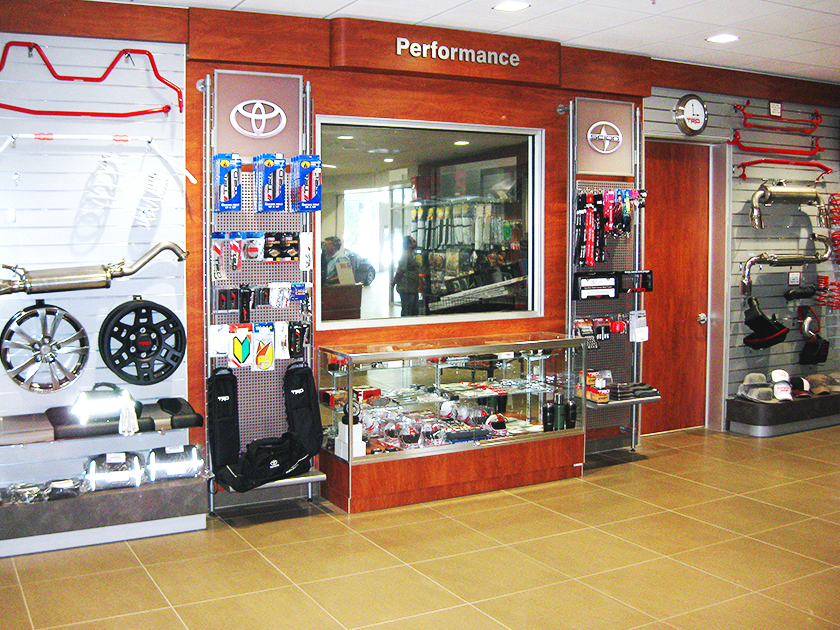 Display Warehouse for Toyota